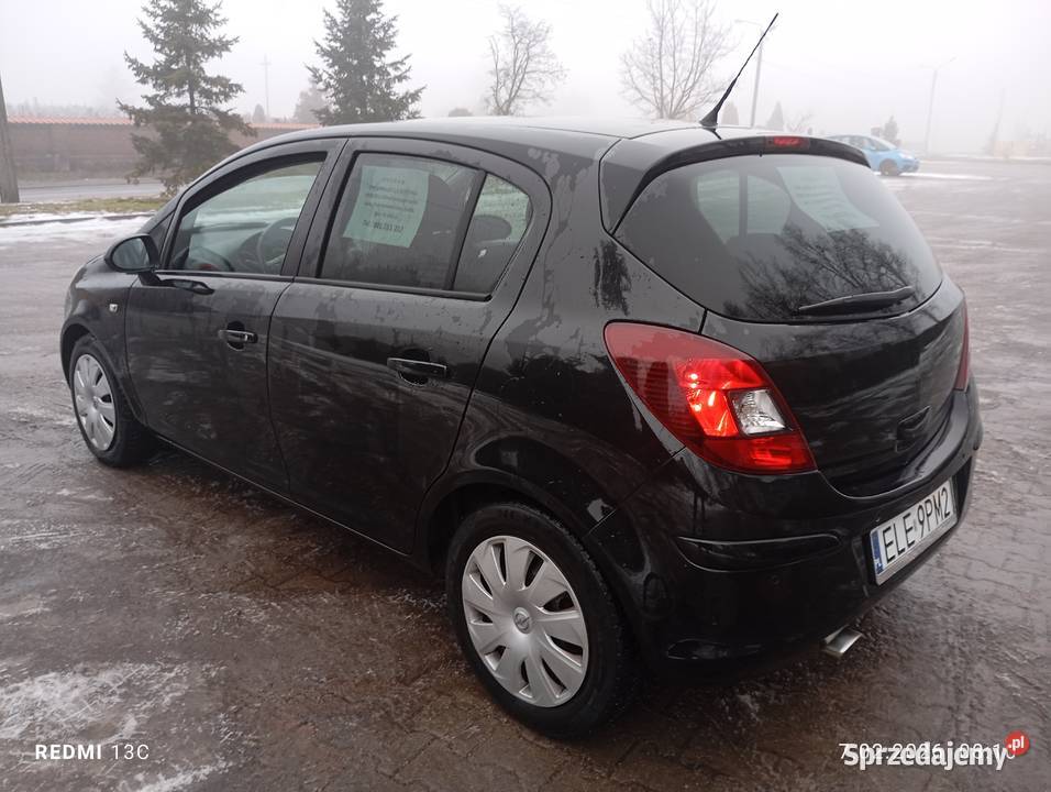 Opel Corsa 2011 14 Benzyna 5drzwiowy 1400cm3 Łódź