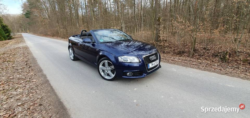 Audi A3Cabrio2013rS LINE Led Manual Benzyna Kabriolet Tomaszów Lubelski