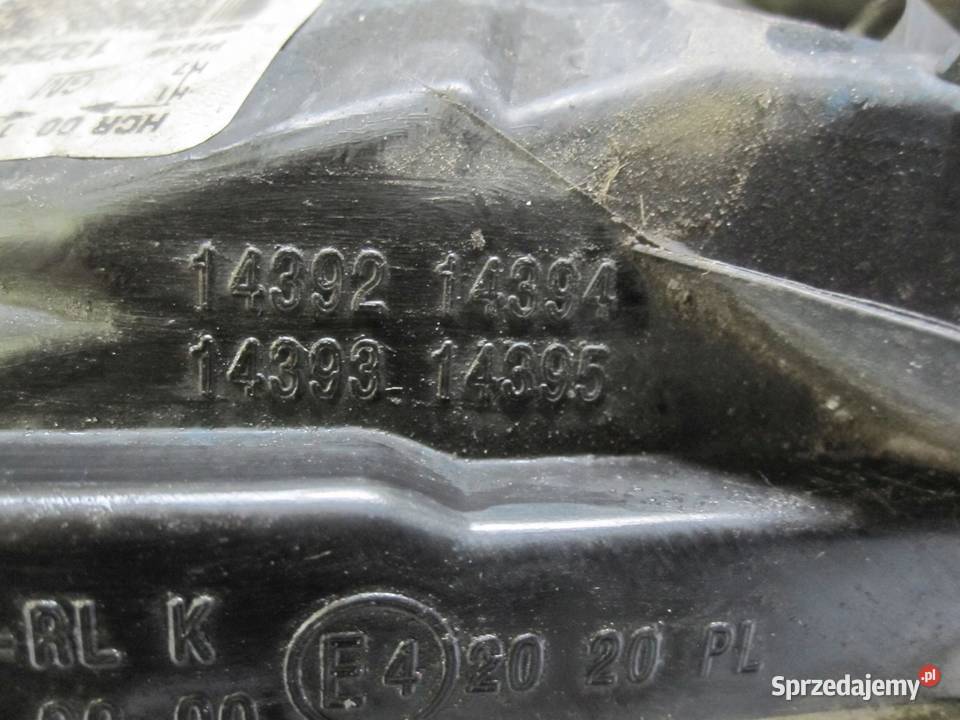 MERIVA B 11r lampa prawy przód 13253632