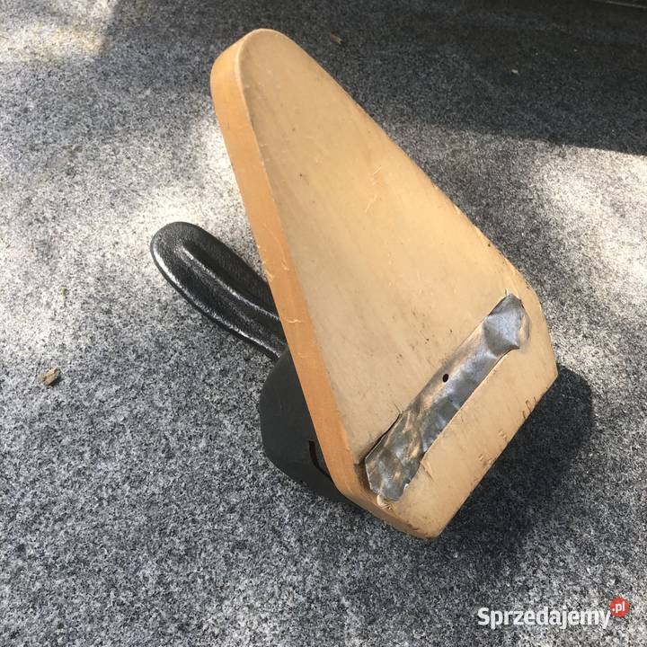 Dziurkacz PRL stary ciężki obciążnik do papieru Poznań