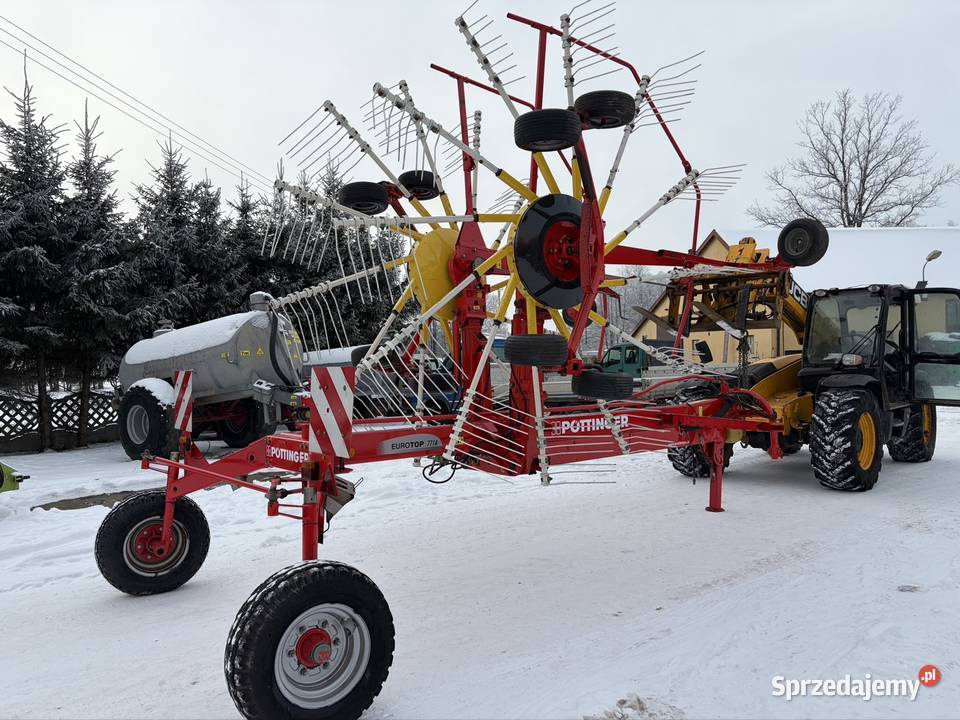 Zgrabiarka 2 karuzelowa Pottinger Euro Top 771 A