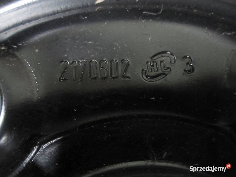 TOYOTA AVENSIS AURIS koło dojazdowe 1257017 98M