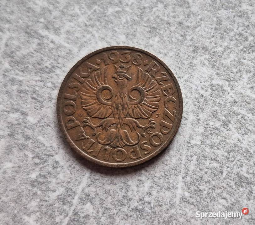 429 POLSKA II RP 2 Grosze 1938 r Wola Kruszyńska