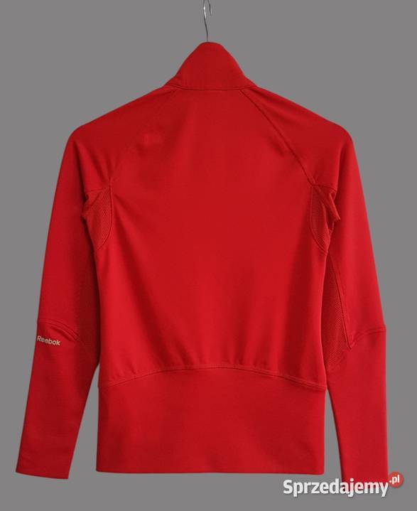 Damska sportowa bluza czerwony z długim rękawem Reebok Chrzanów