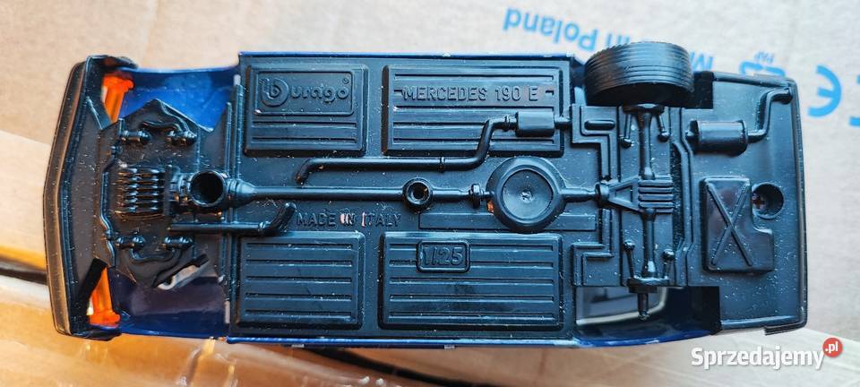 Burago Mercedes 190E 125 małopolskie Kraków