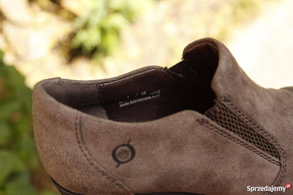 Oryginalne Botki Born Shoes praktycznie nowe 38 Półbuty Jawor