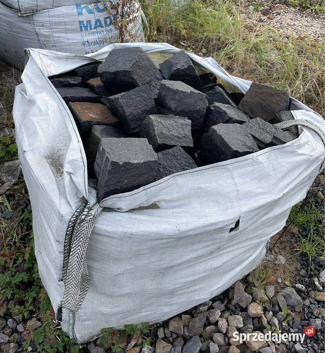 KOSTKA GRANITOWA 1517 Czarny Granit Szwed 15x17 Warszawa sprzedam