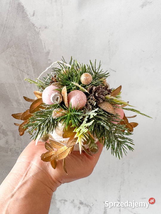 Bombka świąteczna rozmiar M Zielona Góra