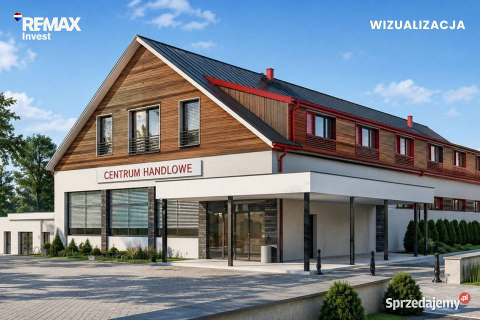 Działka inwestycyjna PNB obiekt handlowy sklep Sprzedaż