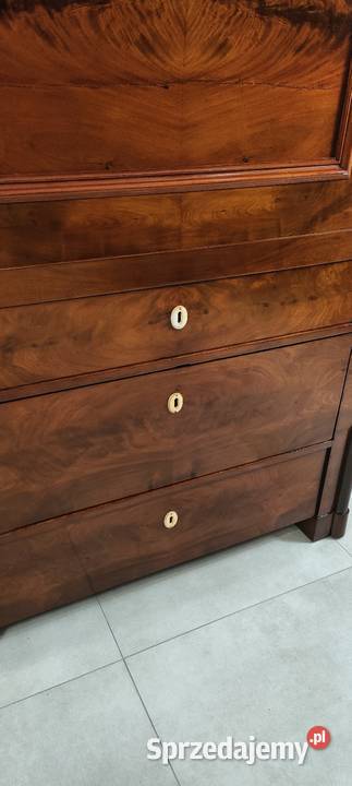 Ekskluzywna sekretera Ludwik Filip antyk