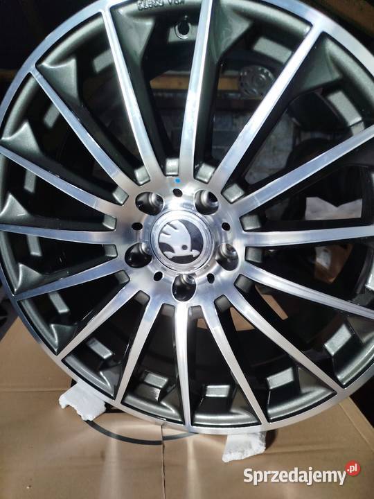 S366 Alufelgi Nowe 18 5x112 Et40 Audi Skoda Vw Średnica 18" Bąków