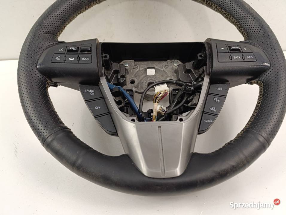 MAZDA 6 GH KIEROWNICA MULTIFUNKCJA SKÓRA Zbierkowo sprzedam