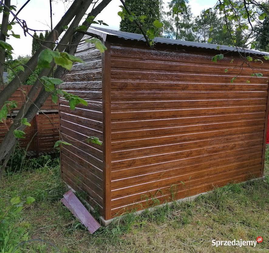 Biały Garaż Blaszany Na narzędzia SchowekWiatka Lubaczów sprzedam