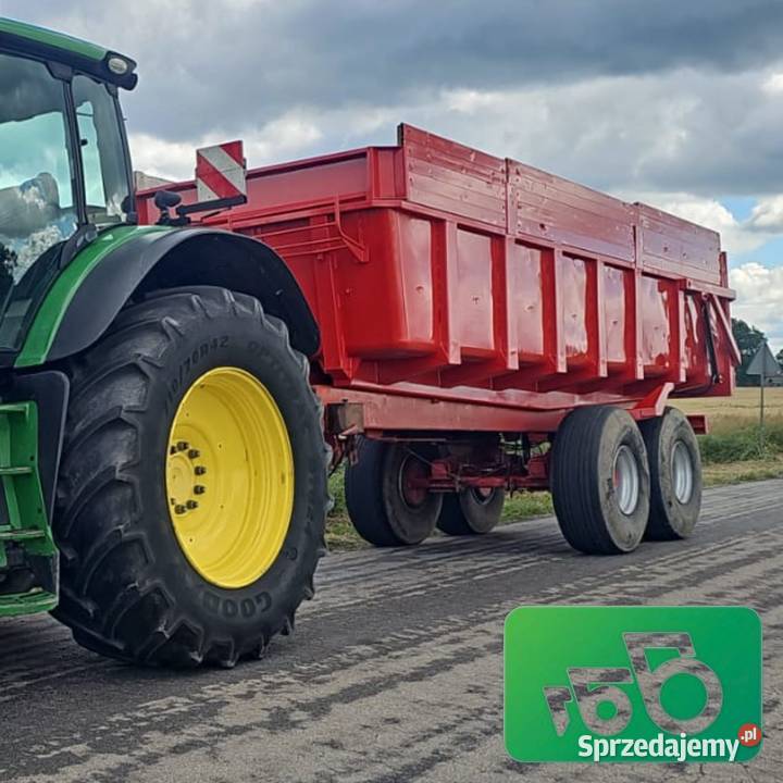 Przyczepa rolnicza wywrotka Gilbert Skorupa 18T Rolnictwo Wilkowo