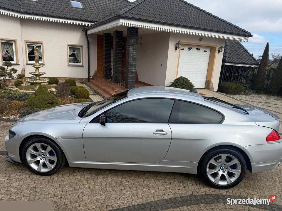 BMW Seria 6 630 i benzyna 258 2007r bezwypadkowy wielkopolskie Krotoszyn