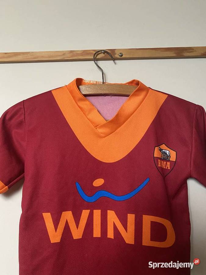 Vintage AS ROMA 10 TOTTI dziecięca UNIKAT dolnośląskie Wrocław