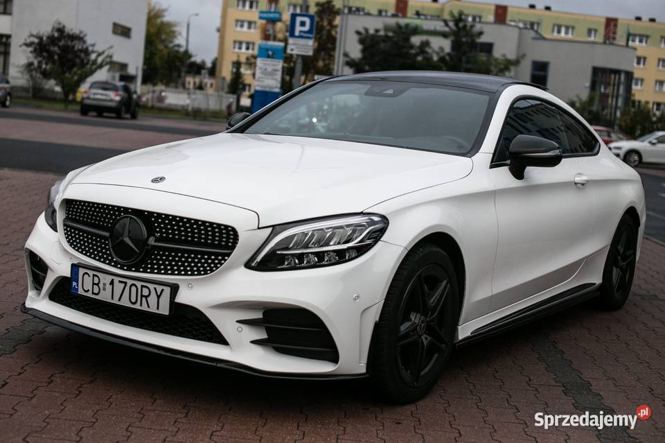 Mercedes Cklasa Coup bezwypadkowy i serwisowany radio Bydgoszcz