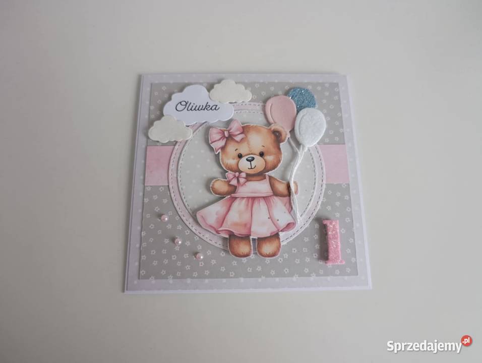 Personalizowana kartka na Roczek urodziny Łódź