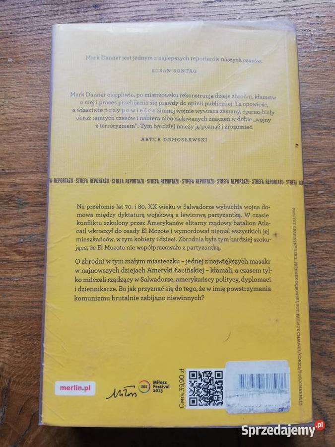 Masakra w El Mozote Opowieść o deprawacji władzy Pozostałe Kraków