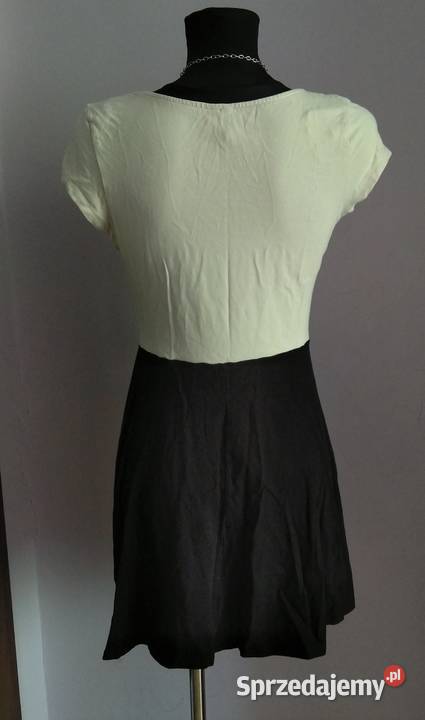 Bawełniana sukienka odcinana pod biustem lekko Krosno