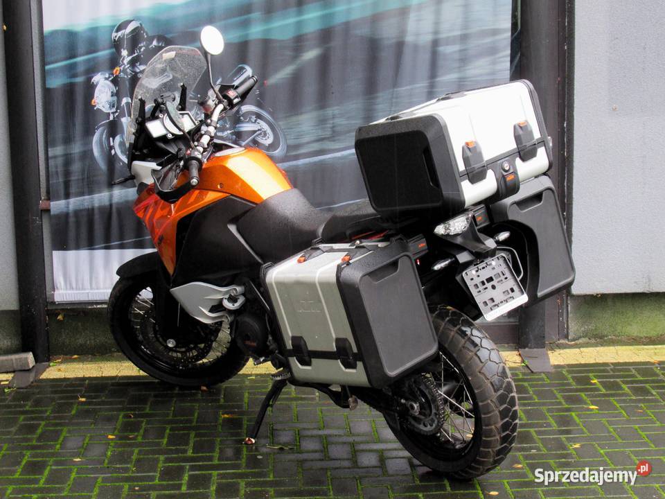 KTM 1190 Adventure LC8 2016 3 kufry kontrola elektryczny starter Kutno