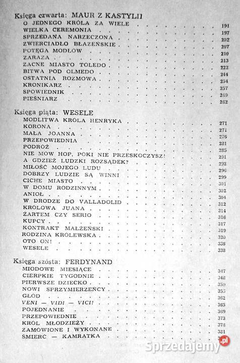 Maur z Kastylii Hermann Kesten miękka z obwolutą lubelskie Chełm