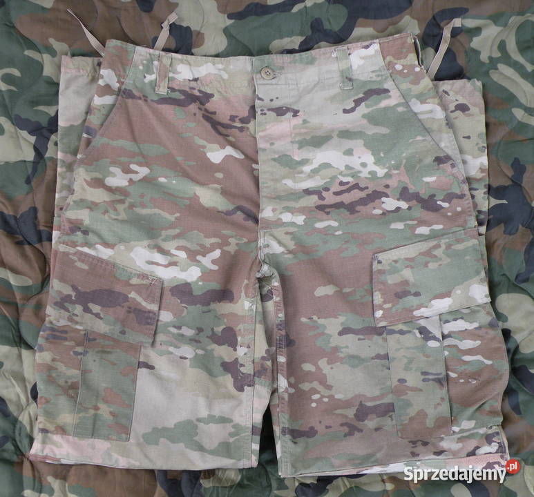 Spodnie ACU multicam OCP medium long naprawiane Wrocław