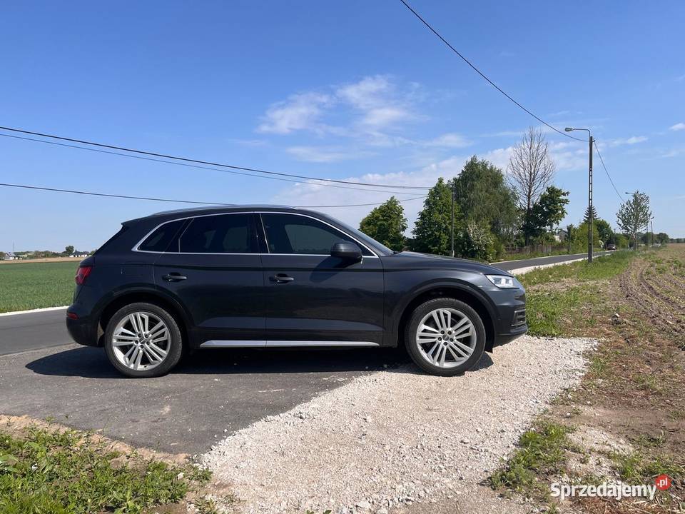 Audi Q5 IIFY 20 TFSI Quattro S tronic 2018r kamera cofania kujawsko-pomorskie Ślesin