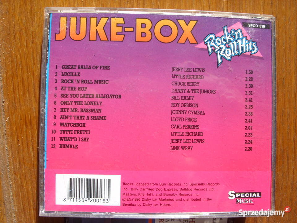 Rock CD ROCKIN ROLL HITSJUKE BOX 3 Wołów