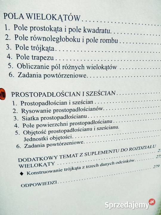 Liczę z Pitagorasem podręcznik matematyka sprzedam