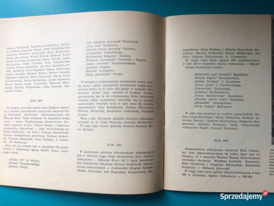 3445 Dziesięciolecie Teatrów Dramatycznych W Szczecin