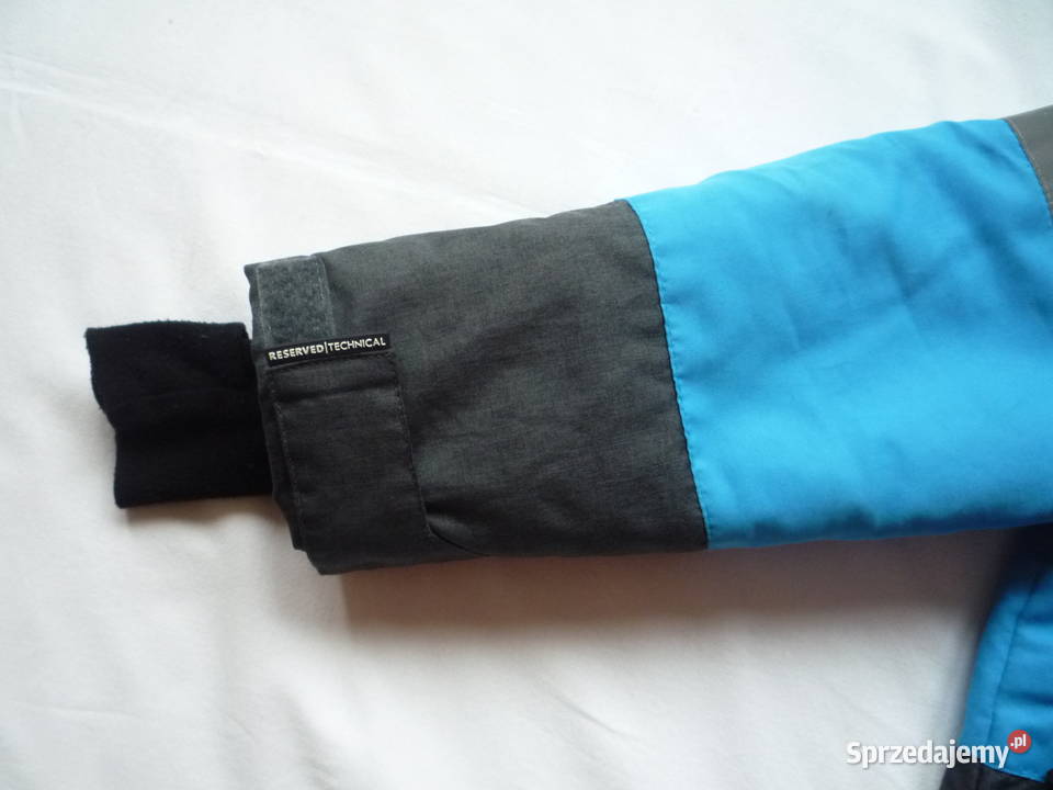 Reserved r 98 Kurtka zimowa niebieskoczarna z Kurtki i płaszcze Szczecin