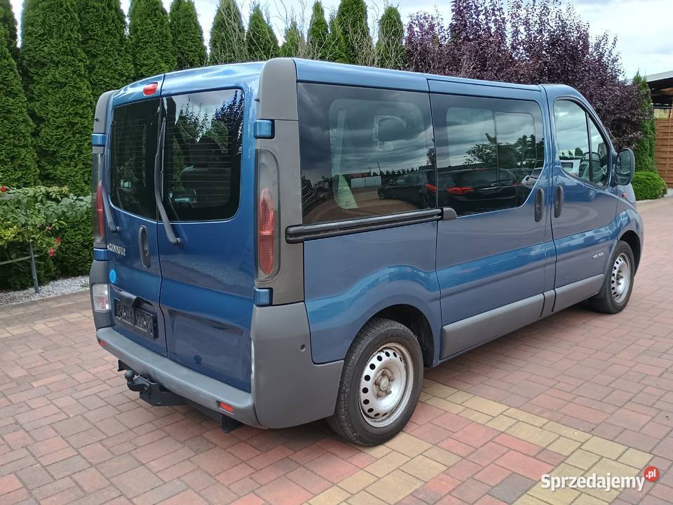 Renault Trafic 2005r 19d 101 253000 9osób serwisowany w ASO Witkowo