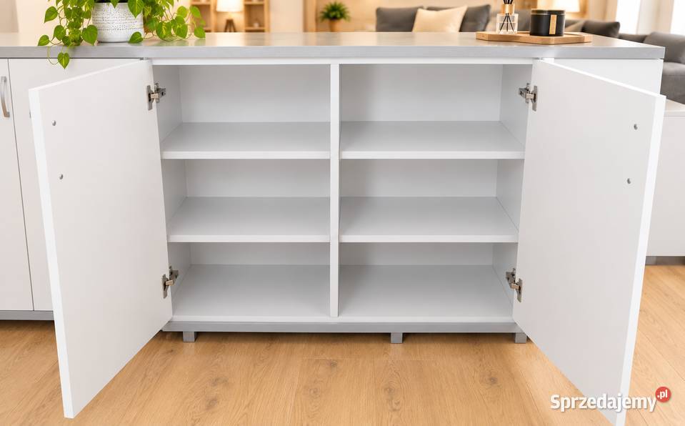 Nowe Szafki 2 drzwiowe 400 BIAŁE Komody Outlet