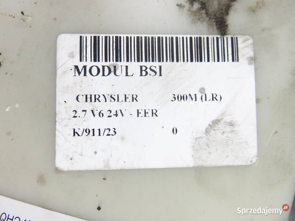 BSI CHRYSLER 300M LR 27 V6 24V EER 04602282AD