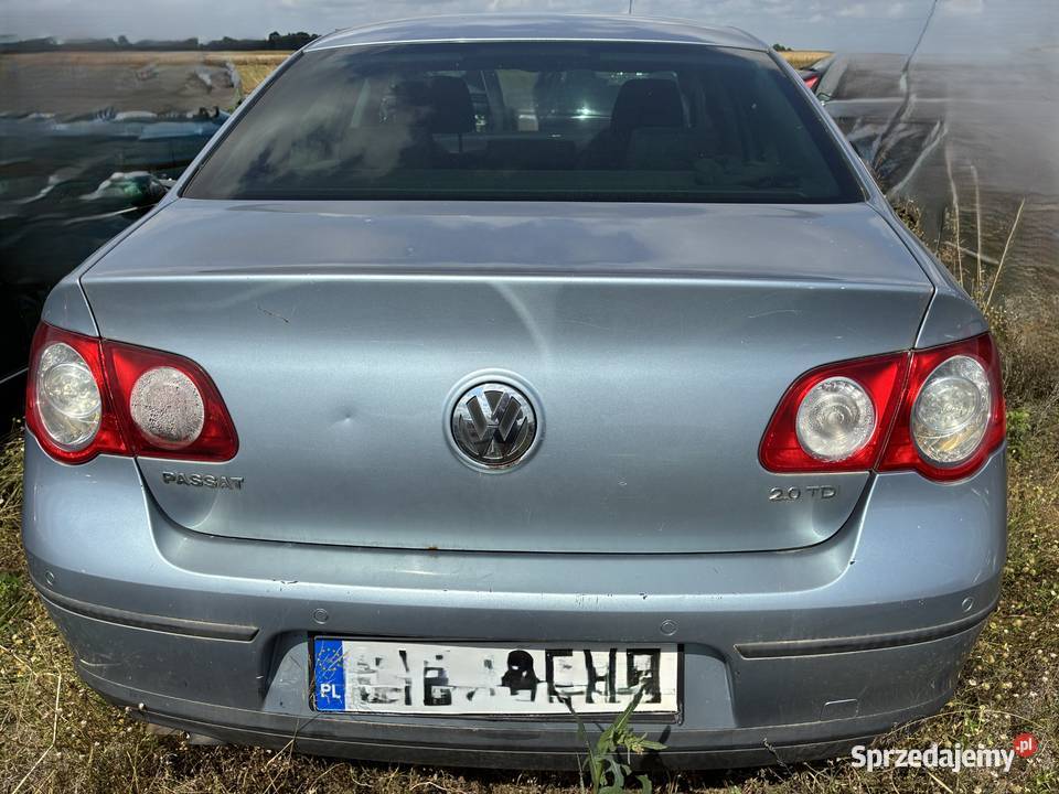 Klapa Tył Bagażnika Volkswagen Passat B6 lubelskie Wisznice