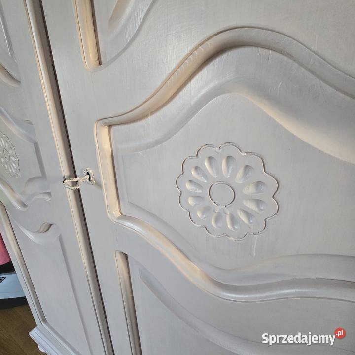 Szafa drewniana sosnowa malowana Rydzyny