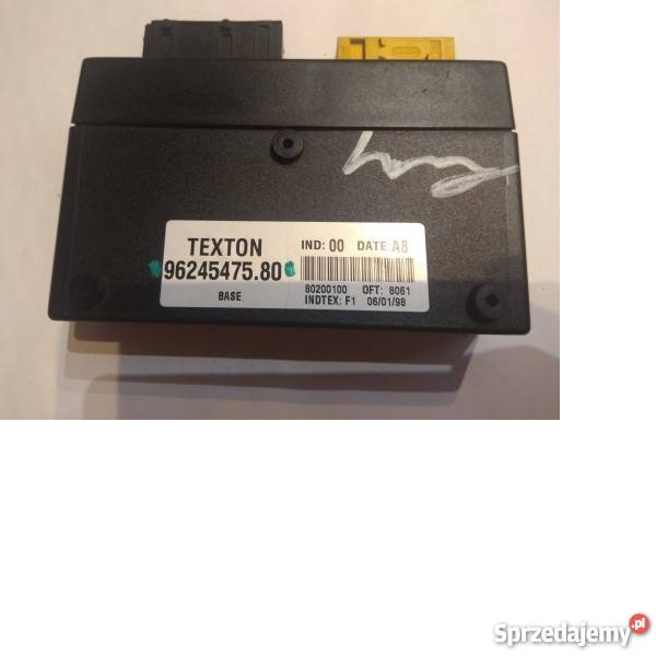 Moduł komfortu Citroen Xsara 9624547580 80200100 Układ elektryczny Margonin