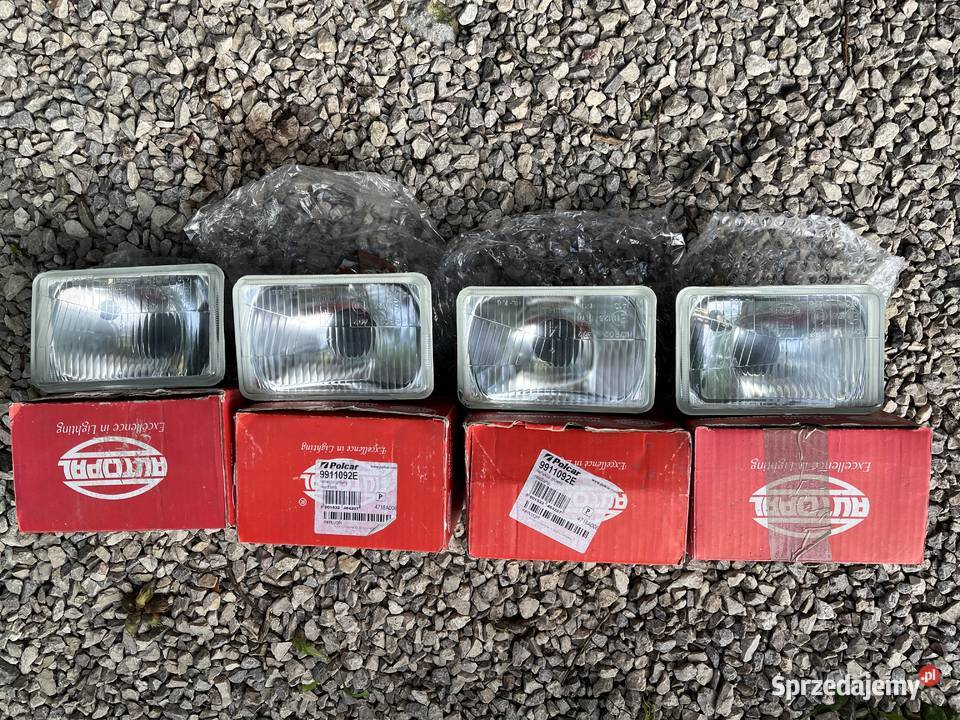Halogeny lampy reflektory Autopal 165 Tajfun osobowe Lampy przednie mazowieckie Warszawa