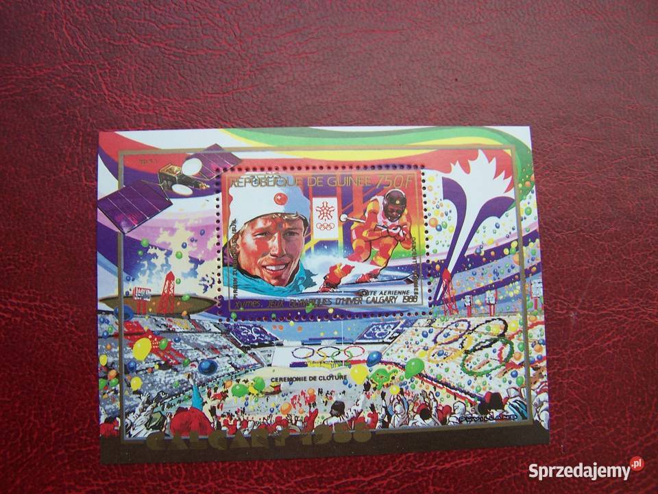 Gwinea 1988 MNH Sport Olimpiada Calgary 88 Tychy