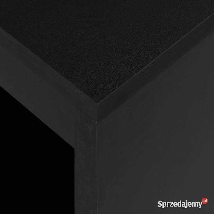 Stolik barowy z półkami czarny 110 x 50 x 103 Stoły Warszawa