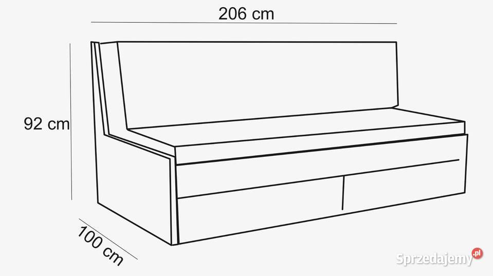 Łóżko rozkładane bukowe DUO A GABI MEBLE wiele