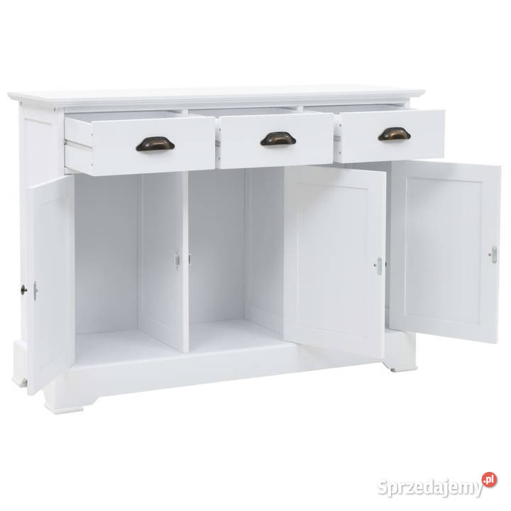 Komoda 3drzwiowa MDF i drewno sosnowe 105 x 35 x Warszawa sprzedam