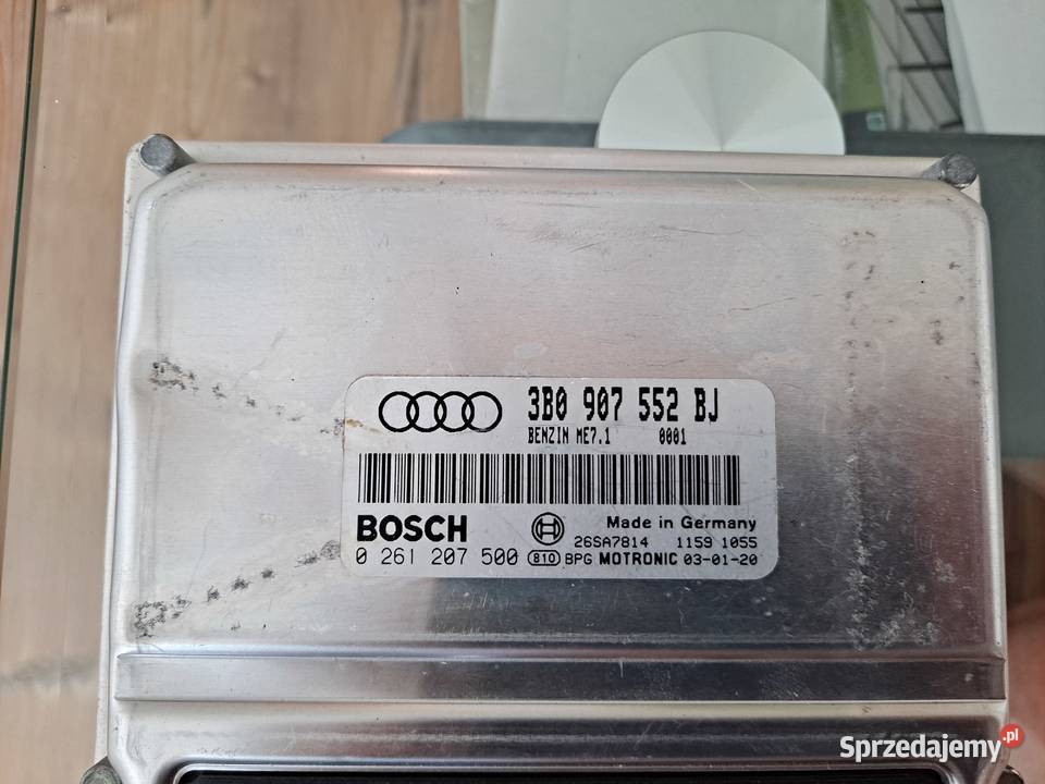 Sterownik silnika komputer ECU audi A6 osobowe