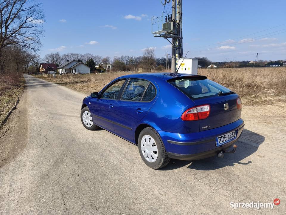 Seat Leon 14 benzyna klimatyzacja hak przebieg 1360cm3 małopolskie Bobrek