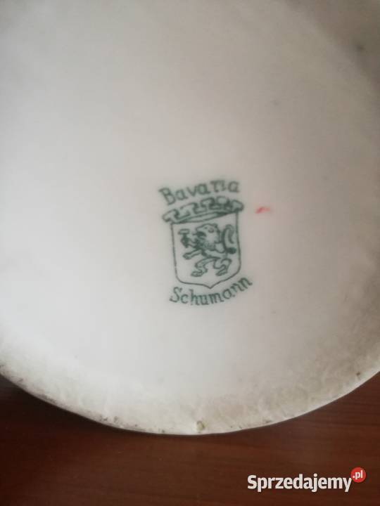 Stara porcelana Schumann Wazon antyk zgdobiony z Jastrzębie-Zdrój