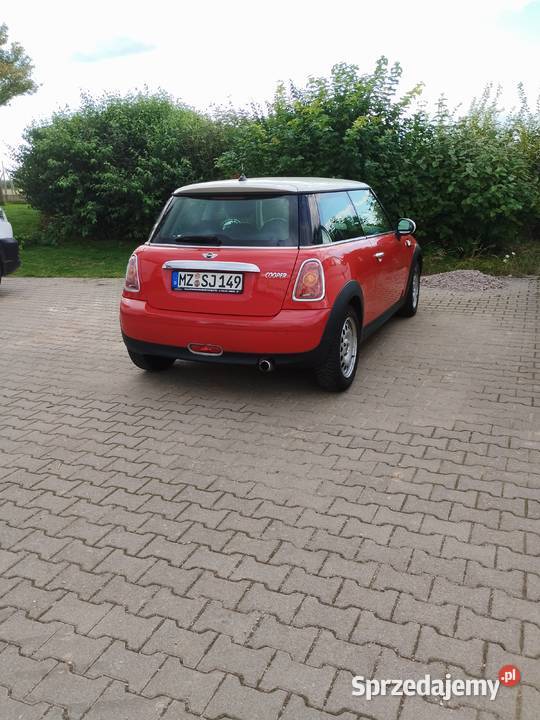 Mini Cooper 16 benzyna Rok produkcji 2006