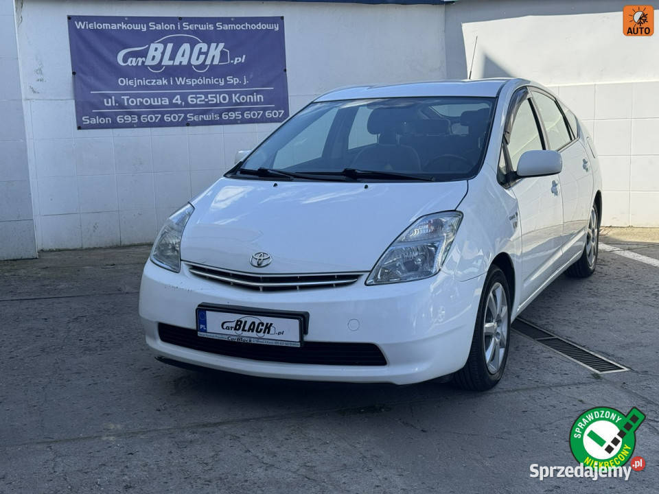Toyota Prius Auto zarejestrowane w Polsce III VAT marża wielkopolskie Konin sprzedam