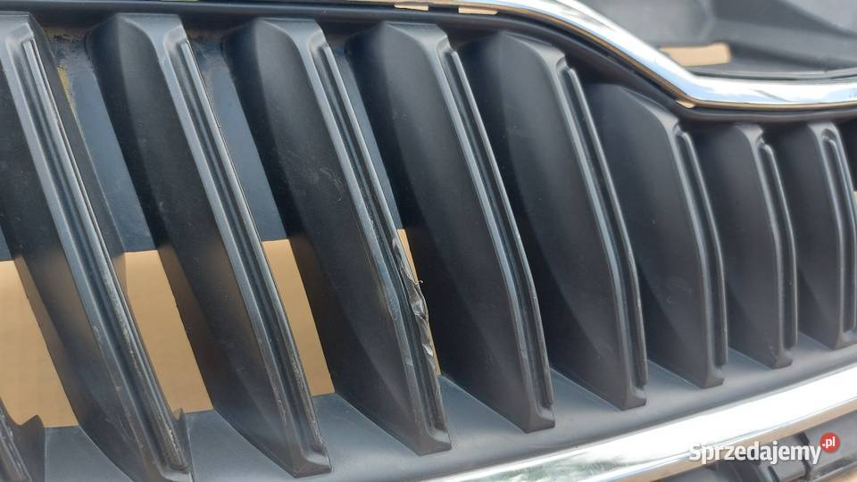Atrapa chłodnicy grill skoda Fabia III 6v0853653 dolnośląskie Bolesławiec sprzedam