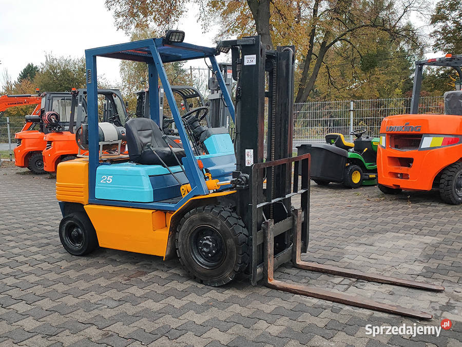 Wózek widłowy gazowy Komatsu FG2511 25 t LPG Kęty